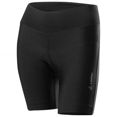 Löffler - Women's Bike-Hose Tour Extrakurz - Radhose Gr 40 schwarz