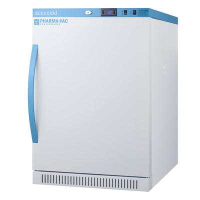 Accucold ARS6PV ADA Compliant 24" Medical Refrigerator - Intelligent Microprocessor - Reversible Solid Door