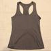 Athleta Tops | Athleta Women Open Back Racerback Workout Tank Top | Color: Gray | Size: S