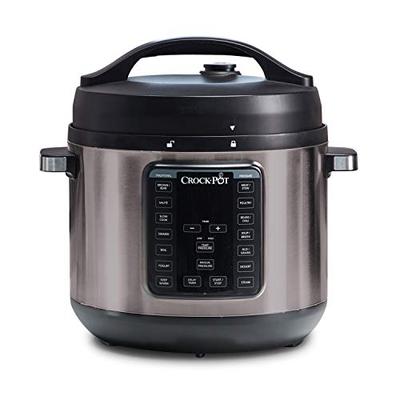 Crock-Pot 8-Quart Multi-Use XL Express Crock Programmable Slow Cooker and Pressure Cooker with Manua