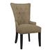 Hekman Tufted Upholstered Arm Chair Upholstered, Solid Wood in Gray | 40 H x 21 W x 27.5 D in | Wayfair 7W2A5Y6GB4023043