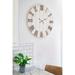 Hermle Oversized Henry 30" Wall Clock Wood in Black/Brown/Gray | 30 H x 30 W x 2 D in | Wayfair 42014