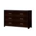 Ebern Designs Canoby 6 Drawer 56" W Double Dresser Wood in Brown | 39.75 H x 56 W x 17.25 D in | Wayfair 9AA87B5956E549258894DDCA4BF1D932