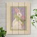 The Holiday Aisle® Tea Party Bunny Pallet Wood in Brown | 16 H x 12 W x 0.75 D in | Wayfair 8F9492F5FC20439BA732105E159BC350