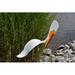 Highland Dunes American White Pelican Garden Art Resin/Plastic | 23 H x 8 W x 6 D in | Wayfair D0CECE1A235D4CDE90CF3B6F08209E57