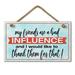 Latitude Run® Bad Influence Wall Décor in Blue | 9.5 H x 5.75 W x 0.5 D in | Wayfair E8F4B93B4CB7426CB4119F145968FC25