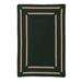 Green/White 132 x 0.5 in Area Rug - Wildon Home® Garr Braided Green/Beige Area Rug Polypropylene | 132 W x 0.5 D in | Wayfair