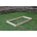 Gracie Oaks Buckingham 6 ft x 3 ft Wood Raised Garden Bed Wood in Black | 5.5 H x 71 W x 35 D in | Wayfair 8A89BA14B5C7406A88569AA5DF9C598D