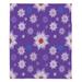 Wildon Home® Cinelli Lace Flowers Row Throw Polyester in Indigo | 68 W in | Wayfair A560F9F9BA4E46F495B2B0C565CAEF9E