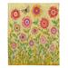 Wildon Home® Groth July Flowers Butterfly Throw Polyester | 68 W in | Wayfair D2354970EDF04B5BA4C8F83FCDE377F0