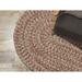 Orange 96 x 0.5 in Area Rug - Langley Street® Freels Indoor/Outdoor Reversible Area Rug - Terracotta Polypropylene | 96 W x 0.5 D in | Wayfair