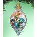 The Holiday Aisle® Tidaholm Princess of the Sea Finial Ornament Wood in Brown | 5.5 H x 5 W x 0.25 D in | Wayfair 79543AD3B5B6418593D46473A4017ADE