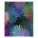 Wildon Home® Lafaye Forest Flowers Throw Polyester in Gray/Blue/Indigo | 60 H x 51 W in | Wayfair 2E4E13DC62B049279241F8C55EDB71D8