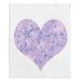 Wildon Home® Andrae Heart Love Serenity Throw Polyester in White/Blue | 51 W in | Wayfair 315D5EF4B6694DA3827548FD8CB16331