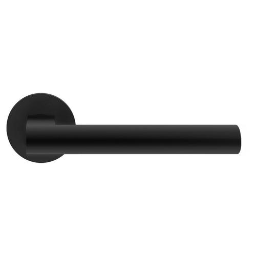 Karcher Türgriff-Garnitur Madeira EPL45 Kosmos schwarz Türklinke, Buntbart