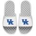 Men's ISlide White Kentucky Wildcats Primary Logo Slide Sandals