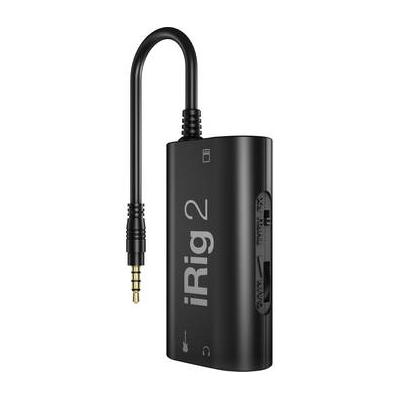 IK Multimedia iRig 2 Guitar Interface for iPhone, iPad, and iPod Touch IP-IRIG2-PLG-IN