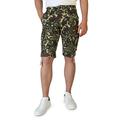 Tommy Jeans Herren TJM Cargo Short Straight Jeans, Grün (Green Camo Print H), 30W / 29L