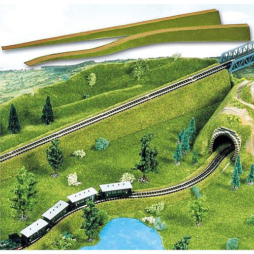 2 flexible Auffahrten H0