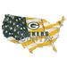 Green Bay Packers USA Flag Cutout Sign