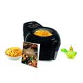 Tefal FZ7738 ActiFry Genius+ Heißluftfritteuse | AirFryer mit Rührarm, kein Schütteln | 1500 W | 1,2 kg für 6 Personen | 9 automatische Kochmenüs | ‎energiesparend | gesunde Friteuse ohne Öl | Schwarz