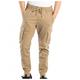 Reell - Reflex Rib Cargo - Freizeithose Gr L - Long beige