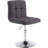 CLP - Chaise Lounge Palma V2 en tissu noir