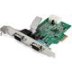 StarTech.com PCI Express serielle Schnittstellenkarte (2 port, RS232, 16950 UART, 256-Byte-FIFO-Cache, Windows and Linux)