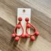 American Eagle Outfitters Jewelry | 3/$25 Nwt American Eagle Weave Earrings | Color: Red | Size: Os