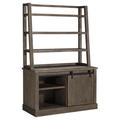 Signature Design Luxenford Home Office Desk Hutch in Grayish Brown - Ashley Furniture H741-49