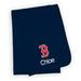 Infant Navy Boston Red Sox Personalized Blanket