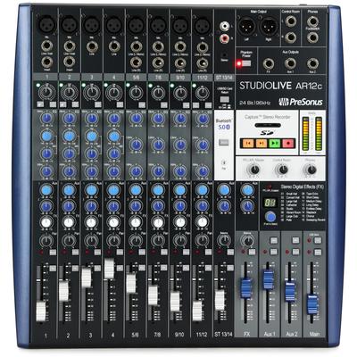 PreSonus StudioLive AR12c Mixer and Audio Interface with Effects