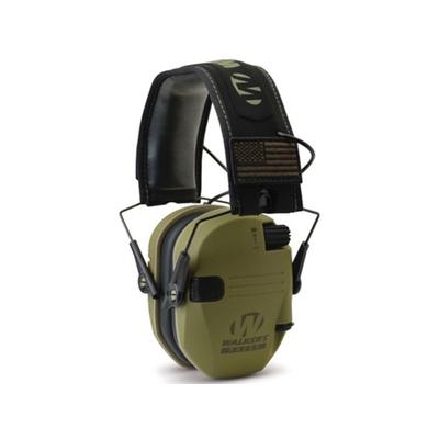 Walkers Razor Patriot Electronic Earmuff 23 DB Gray GWPRSEMPATGY