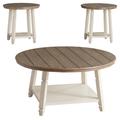 Signature Design Bolanbrook Occasional Table Set (3/CN) in Two-tone - Ashley Furniture T377-13