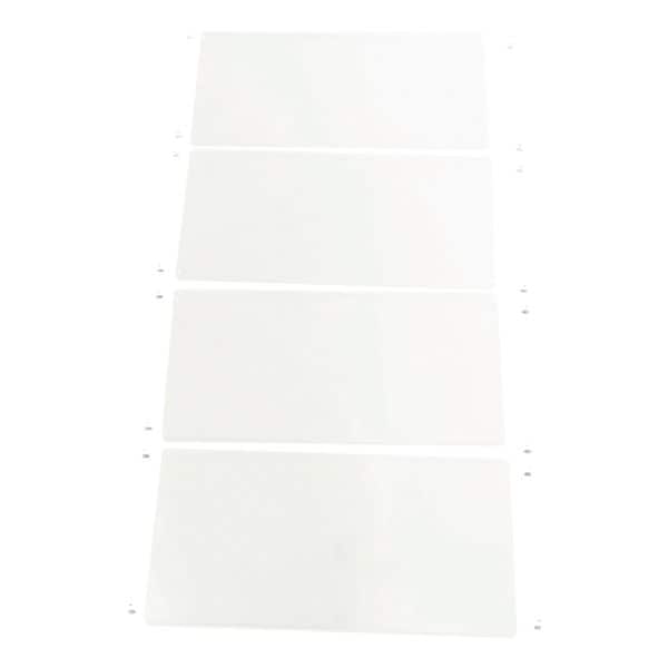 MANORGA Stahlblechrückwand »Epsilon« 100 x 100 cm weiß Image