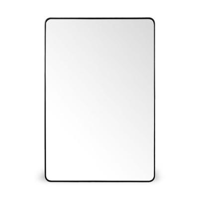 Spiegel SILENCE - Spiegel mit schwarzem Metallrahmen, 120 x 180cm