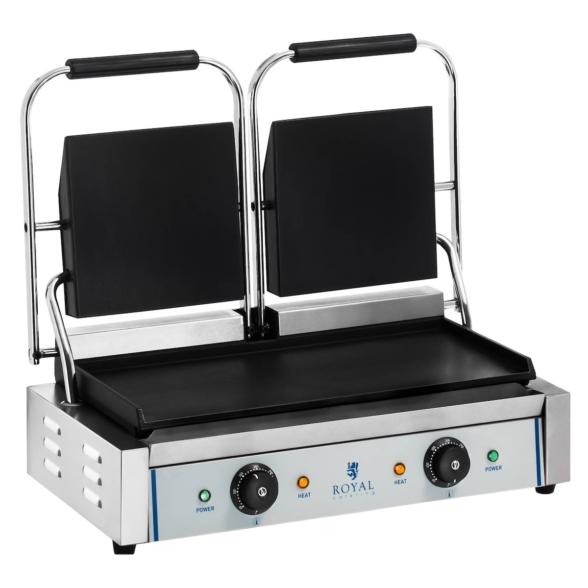 Royal Catering Doppel Kontaktgrill - glatt - 2 x 1.800 W Image
