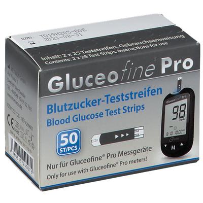Gluceofine Pro Blutzucker-Teststreifen 50 St Teststreifen Image