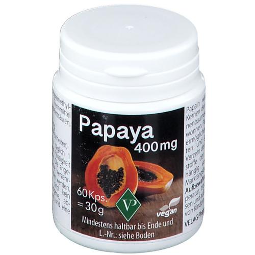 Papaya 400 mg Kapseln 60 St