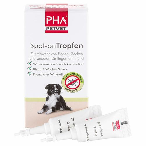PHA Spot-on Tropfen f.Hunde 2x2 ml