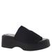 Steve Madden Slinky 30 - Womens 9 Black Sandal Medium