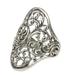 Celuk Fern,'Sterling Silver Ring'