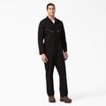 Dickies Men's Big & Tall Deluxe Blended Long Sleeve Coveralls - Black Size Xl XL (48799)