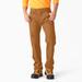 Dickies Men's Flex DuraTech Relaxed Fit Duck Cargo Pants - Brown Size 42 30 (DP702)