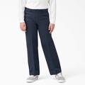 Dickies Boys' Classic Fit Pants, 8-20 - Dark Navy Size 10 (KP0123)