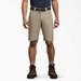 Dickies Men's Regular Fit Work Shorts, 11" - Desert Sand Size 36 (WR850)