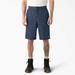 Dickies Men's Loose Fit Flat Front Work Shorts, 13" - Navy Blue Size 38 (42283)