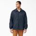 Dickies Men's Snap Front Jacket - Dark Navy Size L (76242)