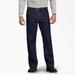 Dickies Men's Regular Fit Jeans - Rinsed Indigo Blue Size 40 32 (9393)