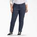 Dickies Women's Plus Perfect Shape Skinny Fit Pants - Rinsed Navy Size 22W (FPW40)